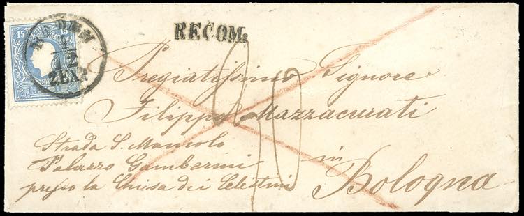 INCOMING MAIL AUSTRIA 1859 - ... 