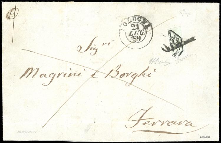 1859 - Lettera da Bologna a ... 