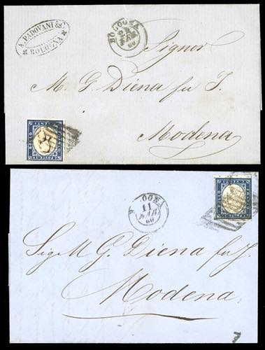 1860 - 20 cent. IV emissione di ... 