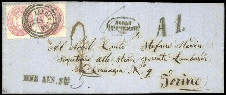 1865 - Lettera da Lendinara per ... 