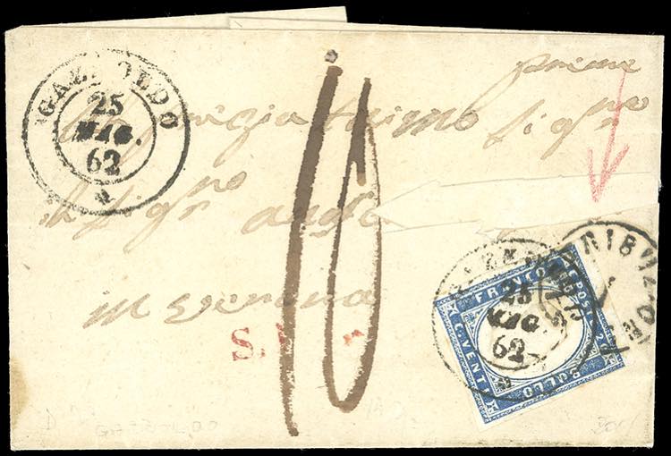 1862 - Lettera da Gazoldo ... 
