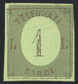 SAGGI 1858 - 1 lira saggio di ... 