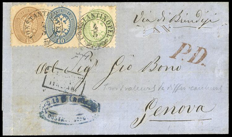 1867 - 3 soldi verde, 10 soldi ... 
