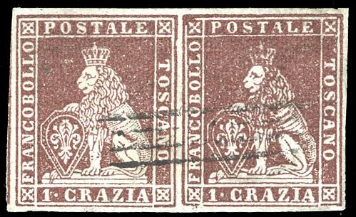 1851 - 1 crazia bruno carminio ... 