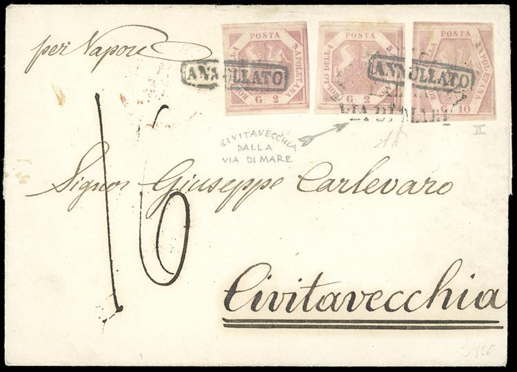 NAPOLI 1859 - 10 grana rosa ... 