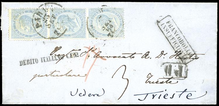 1864 - Lettera da Parma per ... 