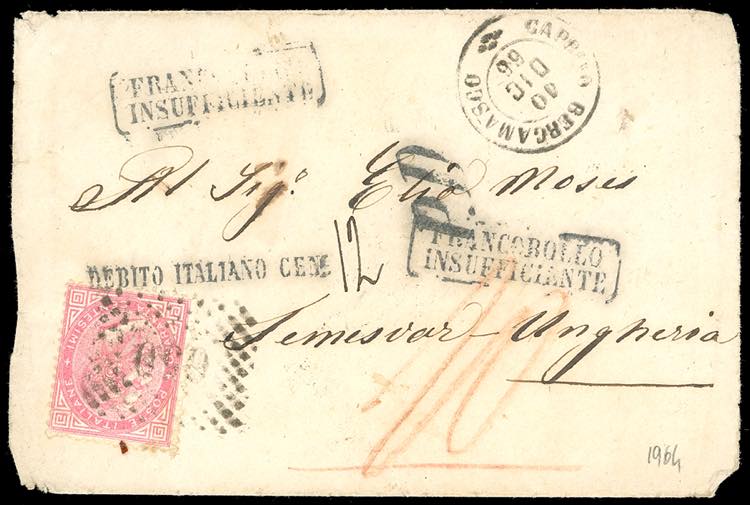 1866 - 40 cent. De La Rue, ... 