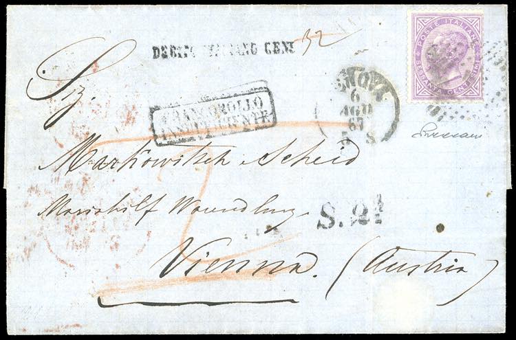 1867 - 60 cent. De La Rue, ... 