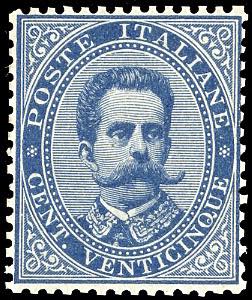1879 - 25 cent. Umberto I (40), ... 