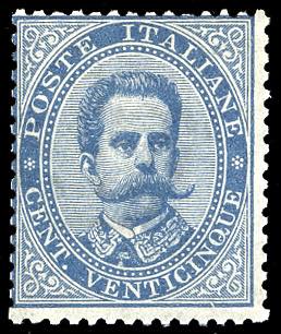 1879 - 25 cent. Umberto I (40), ... 