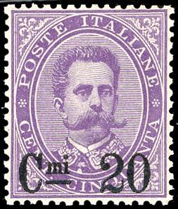 1890 - 20 cent. su 50 cent. ... 