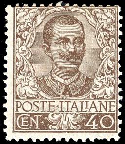 1901 - 40 cent. Floreale (74), ... 