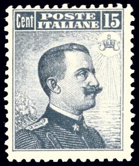 1909 - 15 cent. Michetti, II tipo ... 