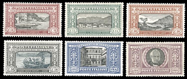 1923 - Manzoni, serie completa ... 