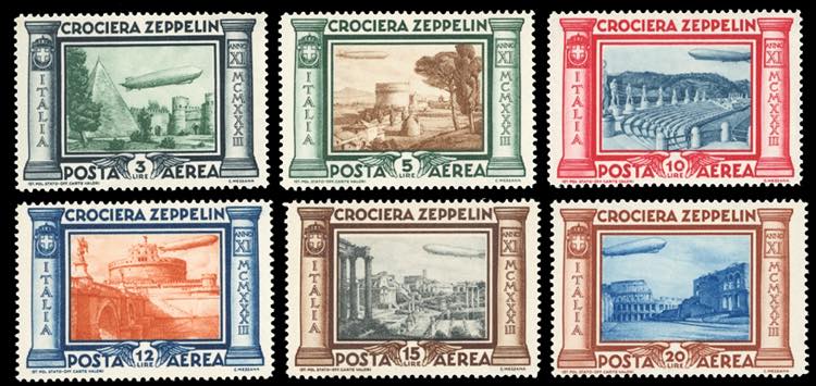 1933 - Zeppelin, serie completa ... 