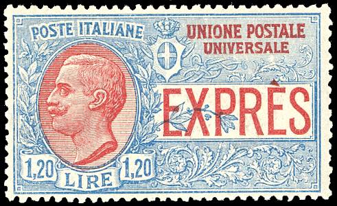 1922 - 1,20 lire, non emesso (8), ... 