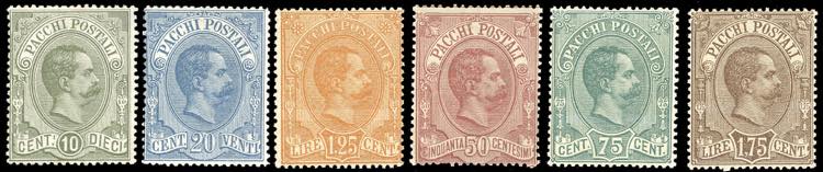 1884/86 - Umberto I, serie ... 