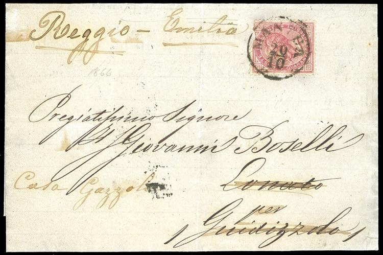 1866 - 40 cent. De La Rue (Regno ... 