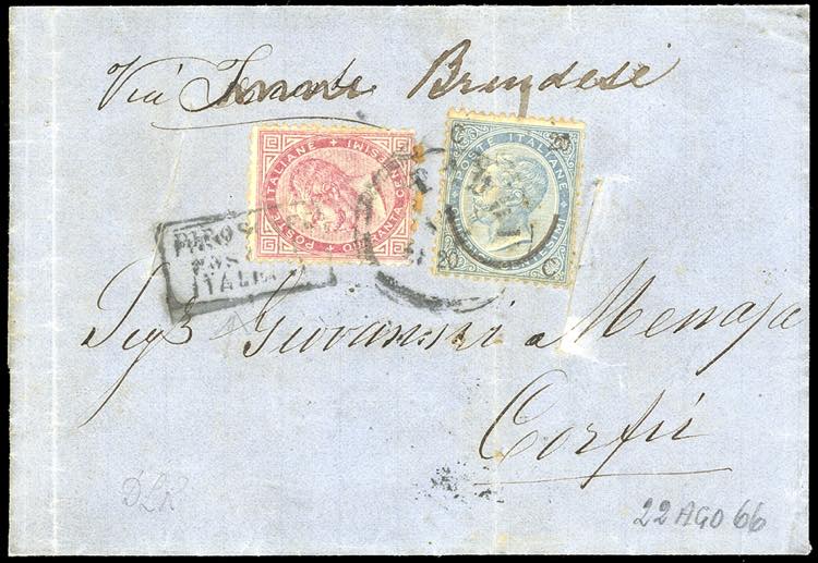 1866 - Lettera da Padova per ... 