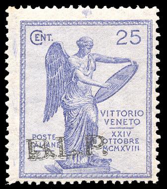 1922 - 25 cent. Vittoria, non ... 