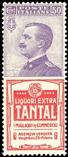 1924 - 50 cent. Tantal (18), ... 