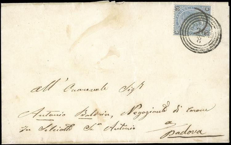 1866 - 20 cent. su 15 cent. Ferro ... 