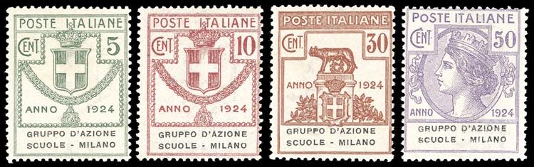 GRUPPO DAZIONE SCUOLE-MILANO 1924 ... 