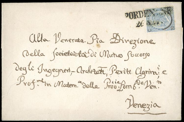 1866 - 20 cent. su 15 cent. Ferro ... 