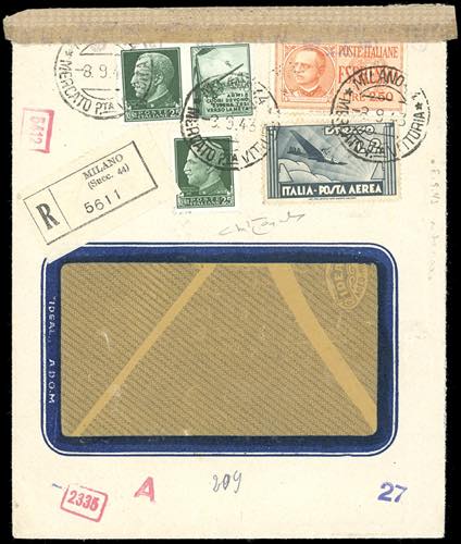 1943 - 25 cent. Imperiale, 25 ... 