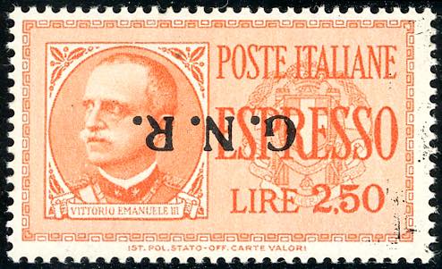 ESPRESSI 1943 - 2,50 lire ... 