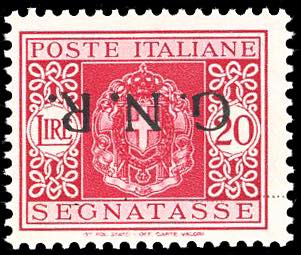 SEGNATASSE 1944 - 20 lire, ... 