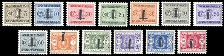 SEGNATASSE 1944 - Soprastampati ... 