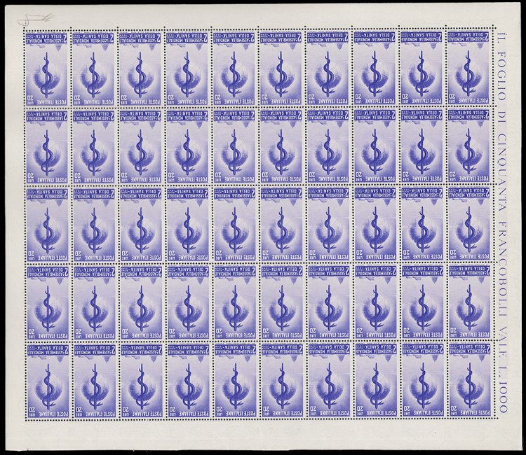 1949 - 20 lire Sanità (697), ... 