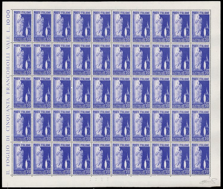 1951 - 20 lire Arte Tessile (659), ... 