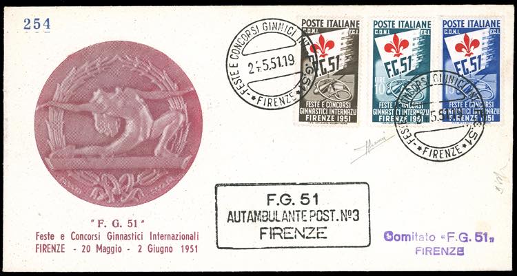 1951 - Ginnici, serie completa ... 