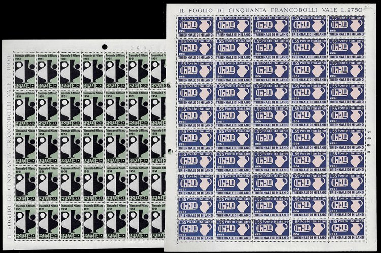 1951 - Triennale, serie completa ... 