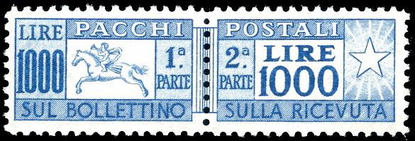 1954 - 1.000 lire Cavallino, ... 