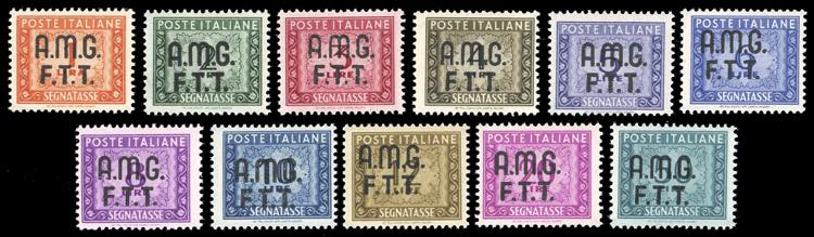 SEGNATASSE 1947/49 - Soprastampati ... 