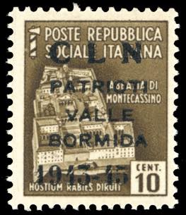 VALLE BORMIDA 1945 - 10 cent. ... 