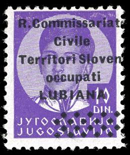 LUBIANA 1941 - 10 d. di ... 