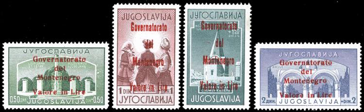 MONTENEGRO 1942 - Legionari, ... 