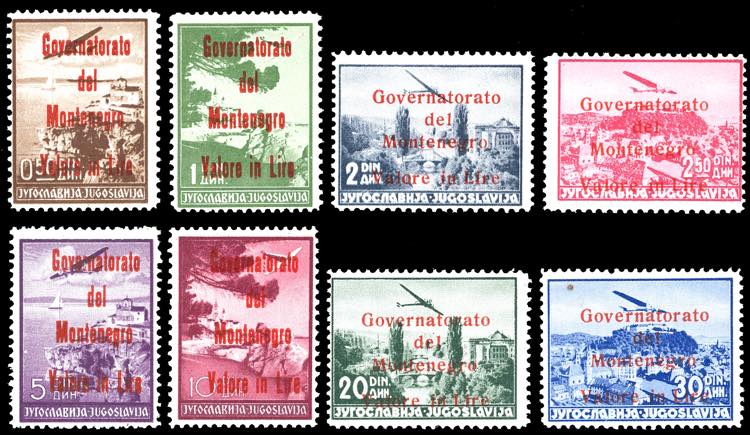 MONTENEGRO POSTA AEREA 1942 - ... 
