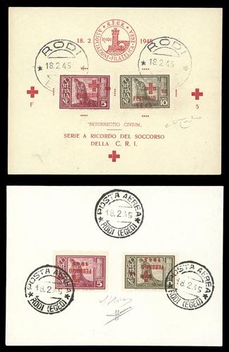 OCCUPAZIONE TEDESCA EGEO 1945 - ... 