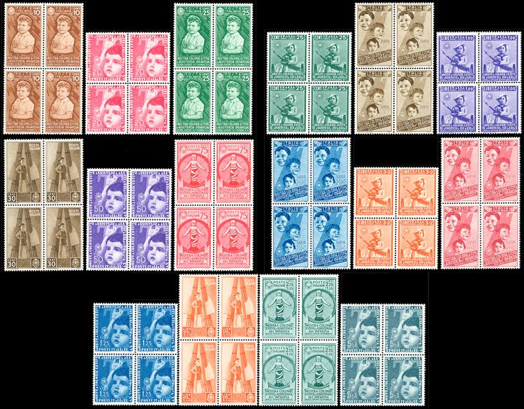 1937 - Colonie Estive, serie ... 