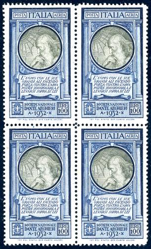 1932 - 100 lire Dante (41), ottima ... 