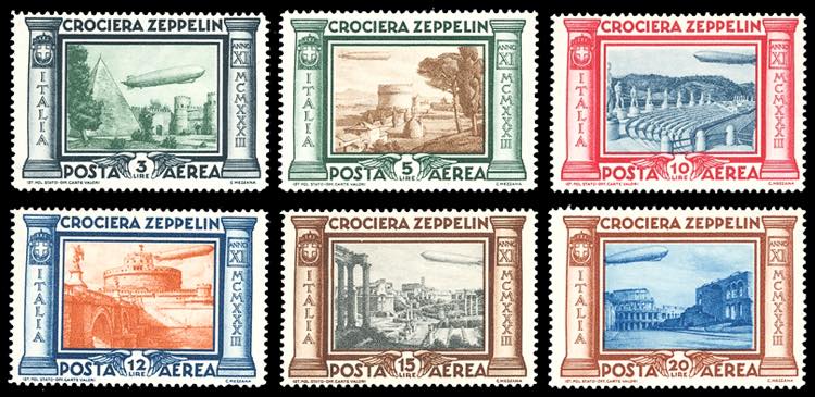 1933 - Zeppelin, serie completa ... 