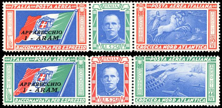 1933 - Trittici I-ARAM, serie ... 