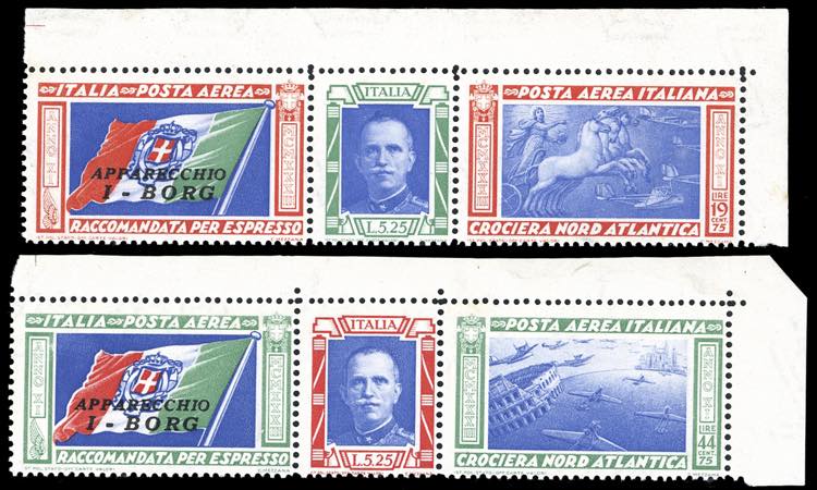 1933 - Trittici I-BORG, serie ... 