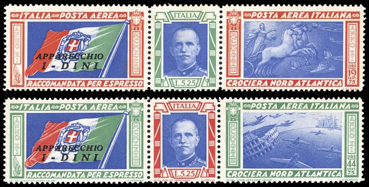 1933 - Trittici I-DINI (51F/52F), ... 