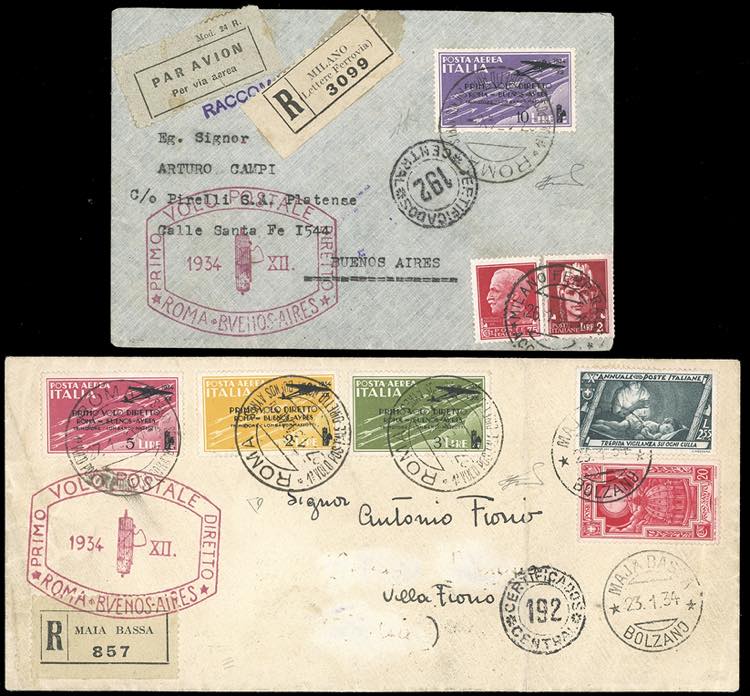 1934 - Volo Roma-Buenos Aires, ... 